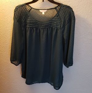 Lauren Conrad Pintuck top